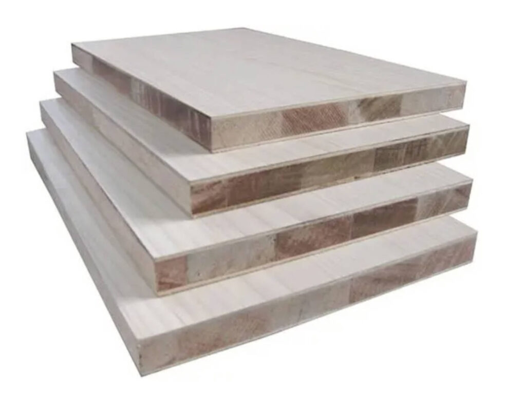 white particle board sheets